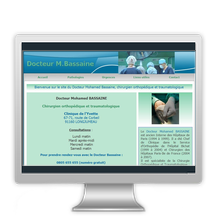 Docteur Bassaine, Chirurgie orthop�dique et traumatologique, Page Accueil