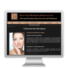 Docteur Benyacoub, Chirurgie Plastique, Reconstructrice et Esth�tique, Page Rajeunissement Visage